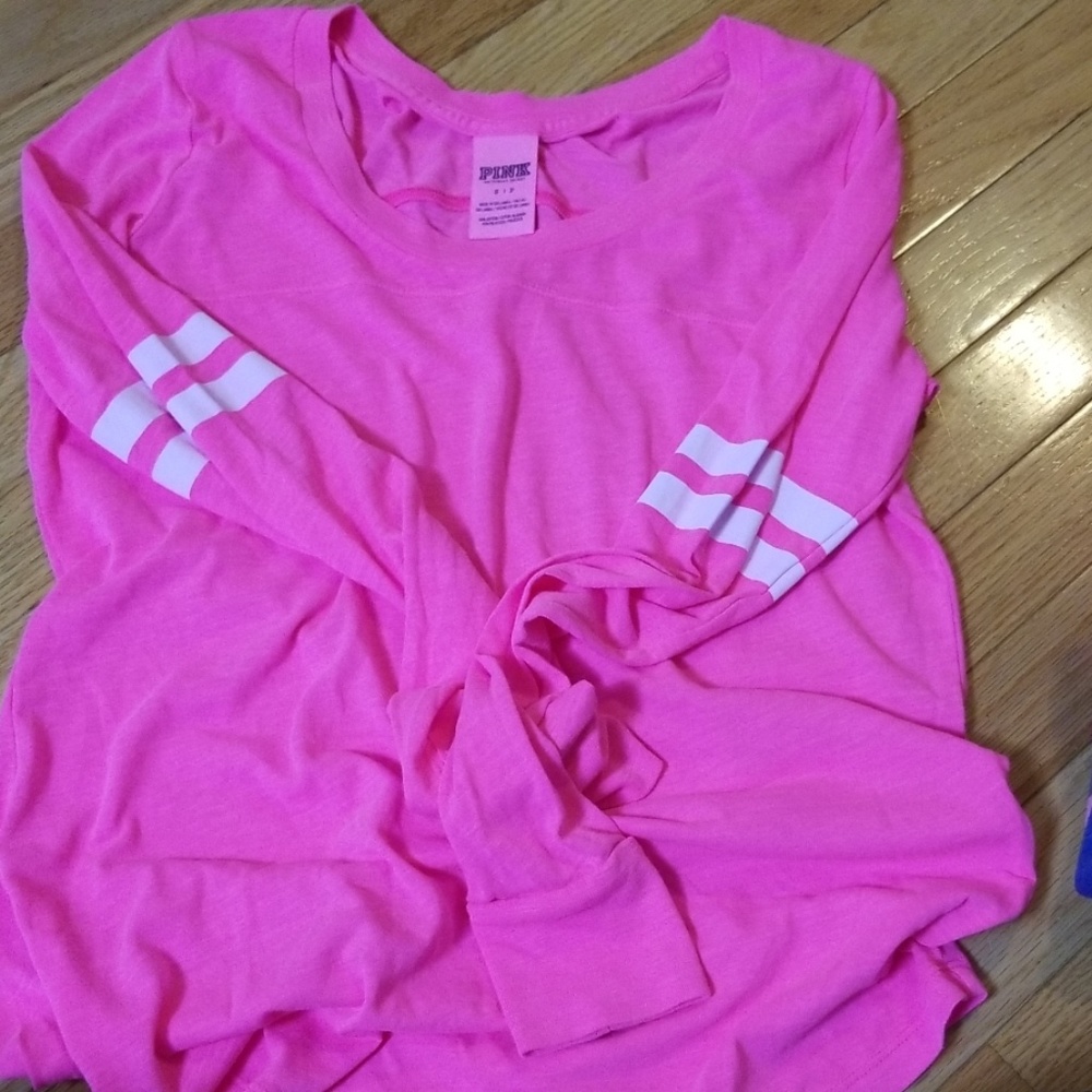Pink long sleeve shirt